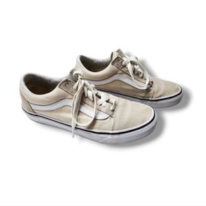 Vans Unisex Old Skool (French Oak) Classic Side Stripe Canvas Skate Shoes |